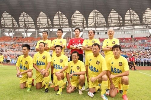 2014年中国郴州香港明星慈善足球赛开赛